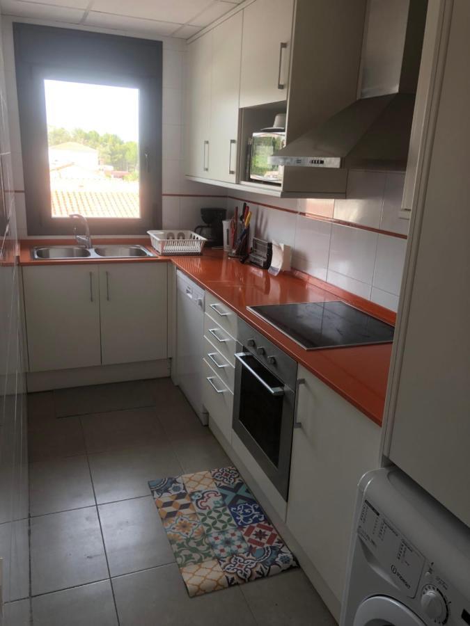 Apartamento Calafat, a 2 minutos a pie de Cala Llobeta Exterior foto